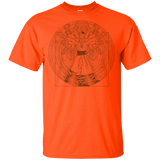 T-Shirts Orange / YXS Doctor Stranger Vitruvian Youth T-Shirt