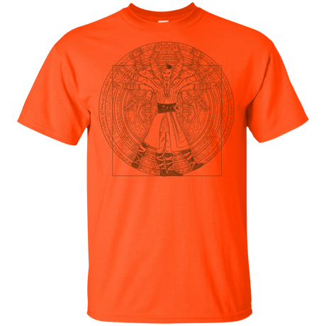 T-Shirts Orange / YXS Doctor Stranger Vitruvian Youth T-Shirt
