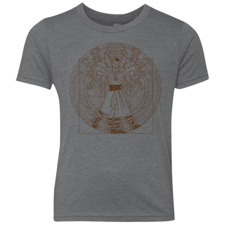 T-Shirts Premium Heather / YXS Doctor Stranger Vitruvian Youth Triblend T-Shirt