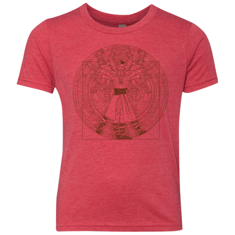 T-Shirts Vintage Red / YXS Doctor Stranger Vitruvian Youth Triblend T-Shirt