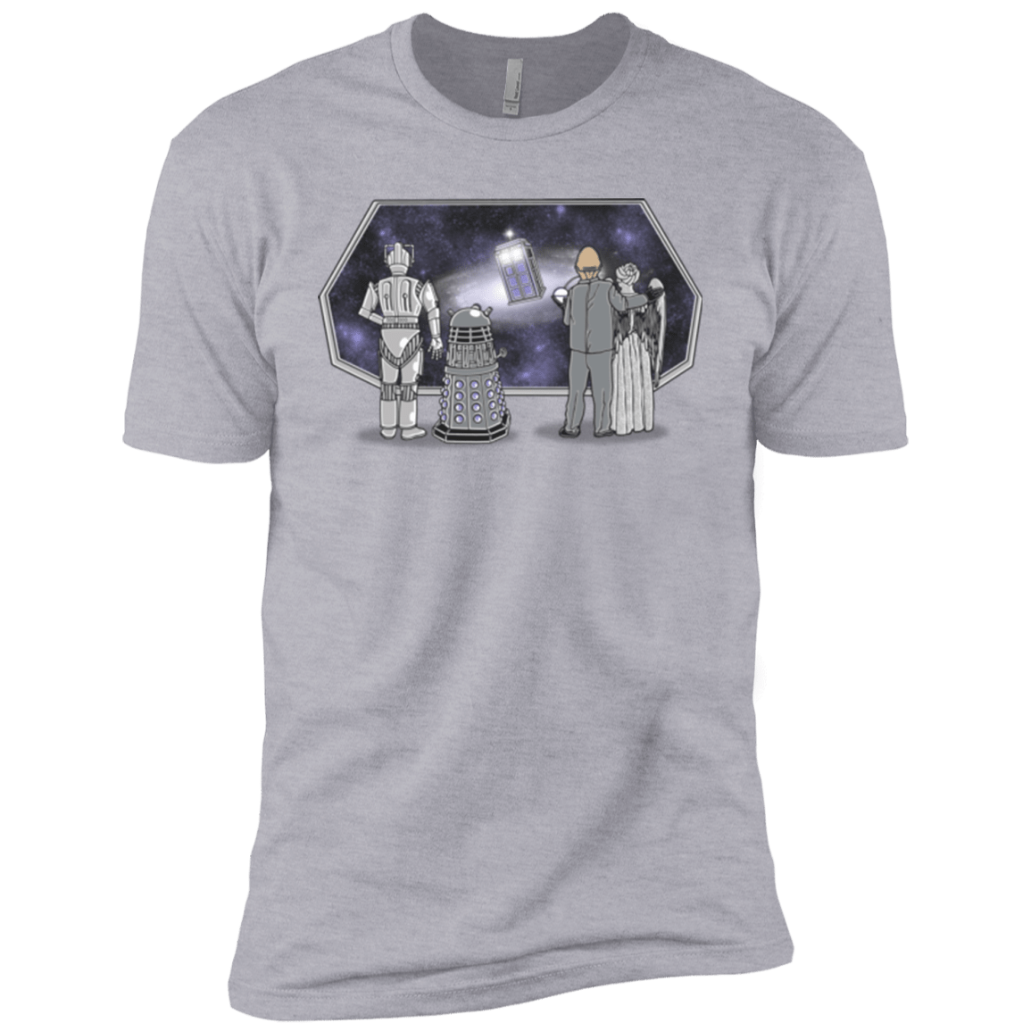 T-Shirts Heather Grey / YXS Doctor strikes back Boys Premium T-Shirt