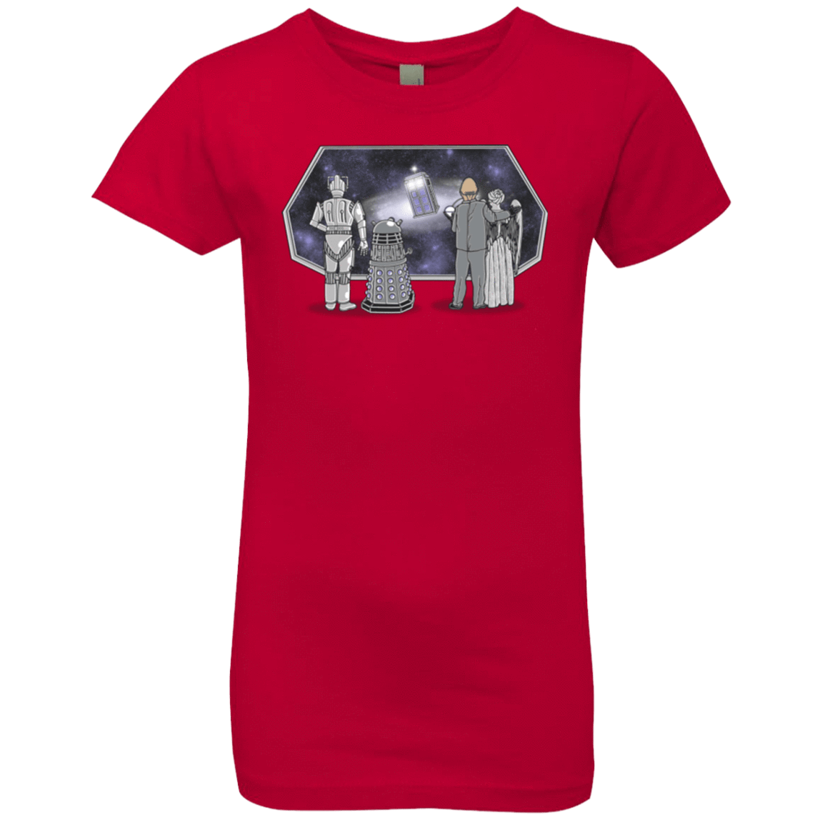 T-Shirts Red / YXS Doctor strikes back Girls Premium T-Shirt