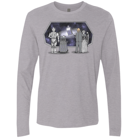 T-Shirts Heather Grey / Small Doctor strikes back Men's Premium Long Sleeve