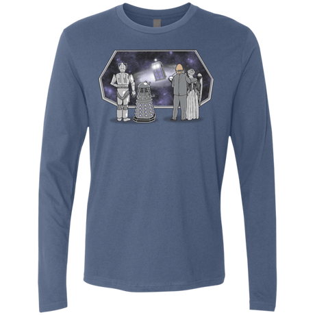 T-Shirts Indigo / Small Doctor strikes back Men's Premium Long Sleeve