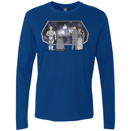 T-Shirts Royal / Small Doctor strikes back Men's Premium Long Sleeve