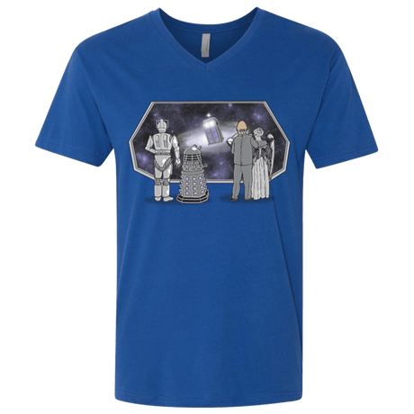 T-Shirts Royal / X-Small Doctor strikes back Men's Premium V-Neck