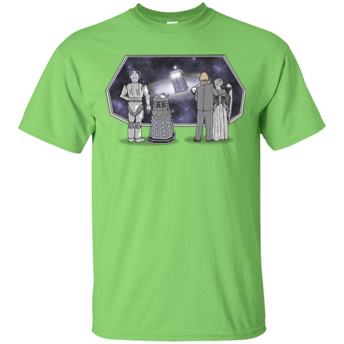 T-Shirts Lime / Small Doctor strikes back T-Shirt