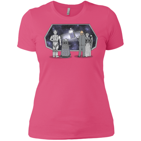 T-Shirts Hot Pink / X-Small Doctor strikes back Women's Premium T-Shirt