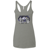 T-Shirts Venetian Grey / X-Small Doctor strikes back Women's Triblend Racerback Tank