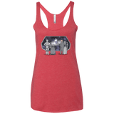 T-Shirts Vintage Red / X-Small Doctor strikes back Women's Triblend Racerback Tank