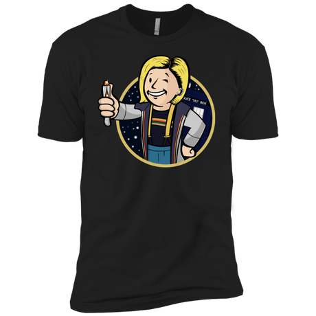 T-Shirts Black / YXS Doctor Vault Boys Premium T-Shirt