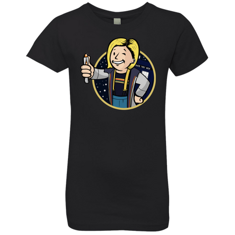 T-Shirts Black / YXS Doctor Vault Girls Premium T-Shirt