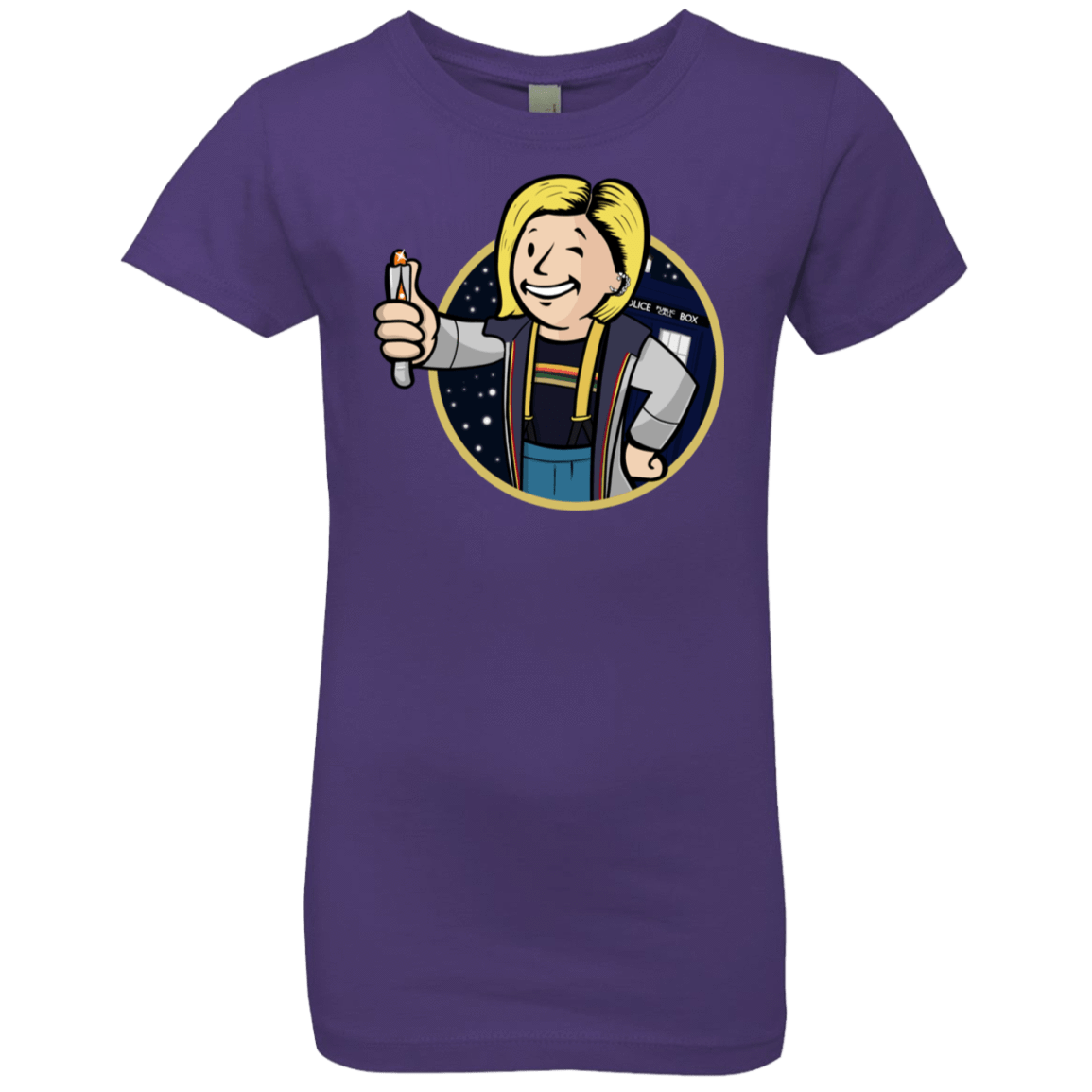 T-Shirts Purple Rush / YXS Doctor Vault Girls Premium T-Shirt