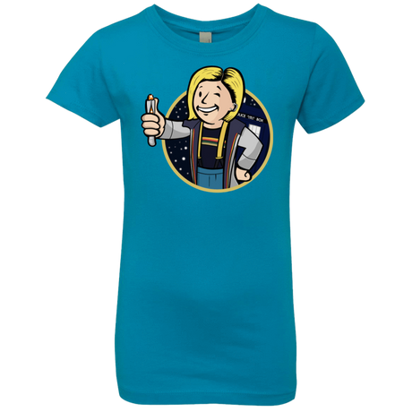 T-Shirts Turquoise / YXS Doctor Vault Girls Premium T-Shirt