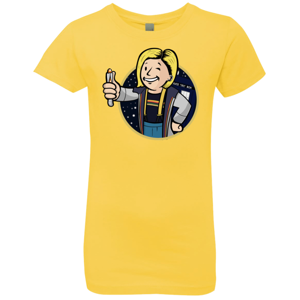 T-Shirts Vibrant Yellow / YXS Doctor Vault Girls Premium T-Shirt