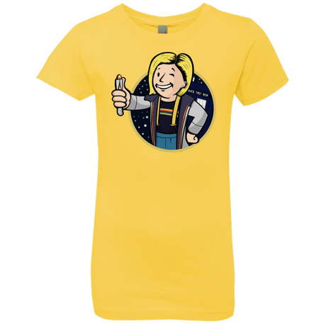 T-Shirts Vibrant Yellow / YXS Doctor Vault Girls Premium T-Shirt