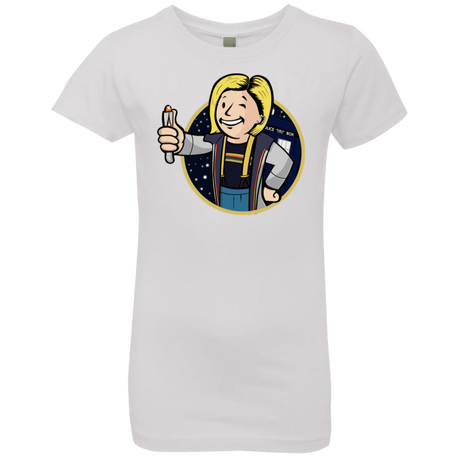 T-Shirts White / YXS Doctor Vault Girls Premium T-Shirt