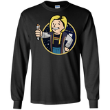 T-Shirts Black / S Doctor Vault Men's Long Sleeve T-Shirt