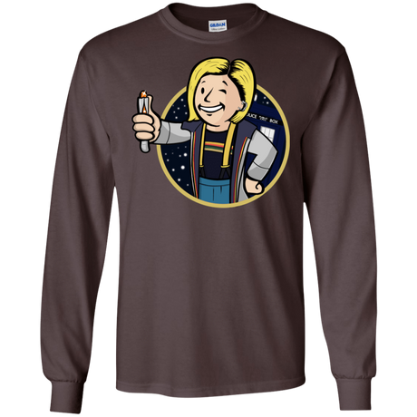 T-Shirts Dark Chocolate / S Doctor Vault Men's Long Sleeve T-Shirt