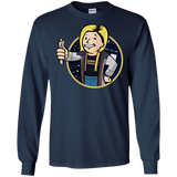 T-Shirts Navy / S Doctor Vault Men's Long Sleeve T-Shirt