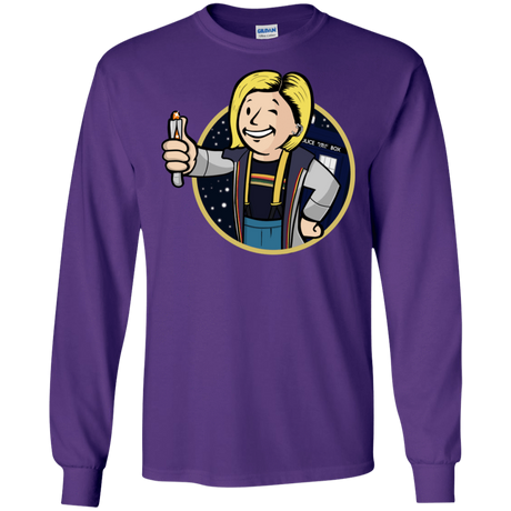 T-Shirts Purple / S Doctor Vault Men's Long Sleeve T-Shirt