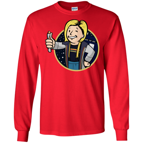 T-Shirts Red / S Doctor Vault Men's Long Sleeve T-Shirt