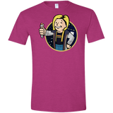 T-Shirts Antique Heliconia / S Doctor Vault Men's Semi-Fitted Softstyle