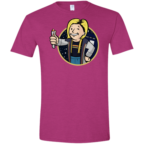 T-Shirts Antique Heliconia / S Doctor Vault Men's Semi-Fitted Softstyle