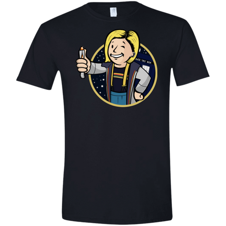 T-Shirts Black / X-Small Doctor Vault Men's Semi-Fitted Softstyle