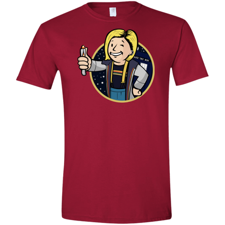 T-Shirts Cardinal Red / S Doctor Vault Men's Semi-Fitted Softstyle