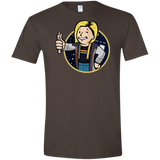 T-Shirts Dark Chocolate / S Doctor Vault Men's Semi-Fitted Softstyle