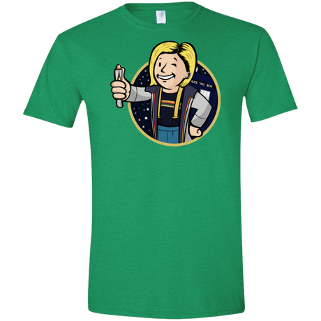 T-Shirts Heather Irish Green / S Doctor Vault Men's Semi-Fitted Softstyle