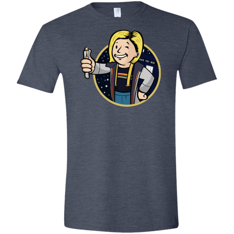 T-Shirts Heather Navy / S Doctor Vault Men's Semi-Fitted Softstyle