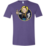 T-Shirts Heather Purple / S Doctor Vault Men's Semi-Fitted Softstyle