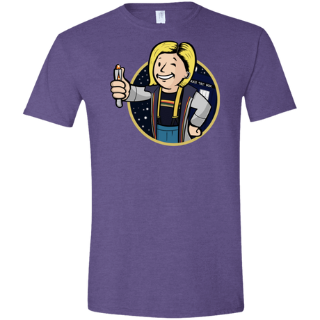 T-Shirts Heather Purple / S Doctor Vault Men's Semi-Fitted Softstyle