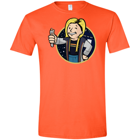 T-Shirts Orange / S Doctor Vault Men's Semi-Fitted Softstyle