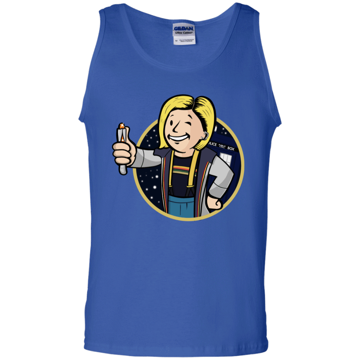 T-Shirts Royal / S Doctor Vault Men's Tank Top