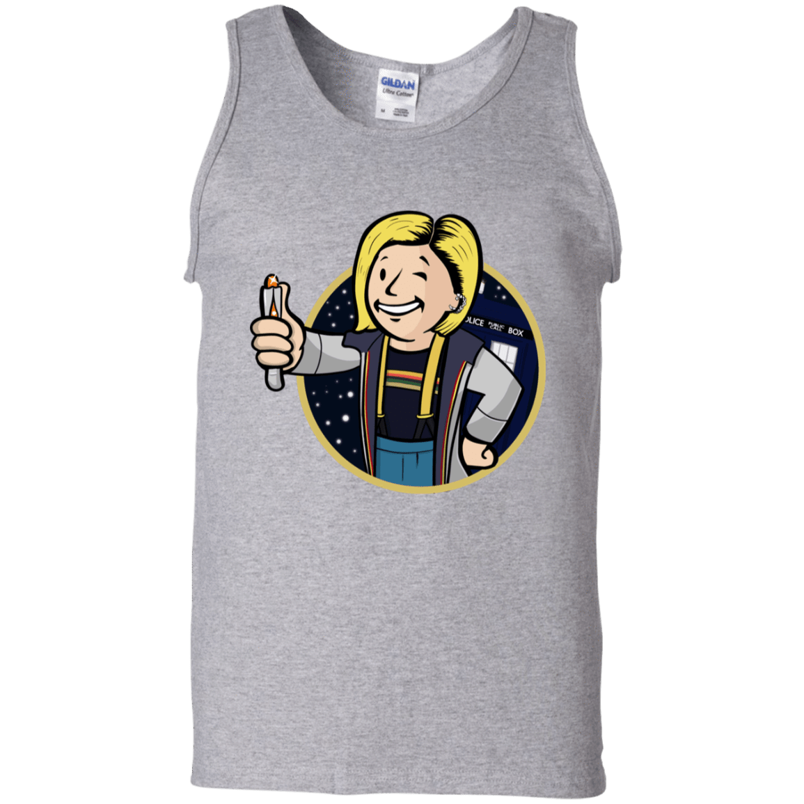 T-Shirts Sport Grey / S Doctor Vault Men's Tank Top