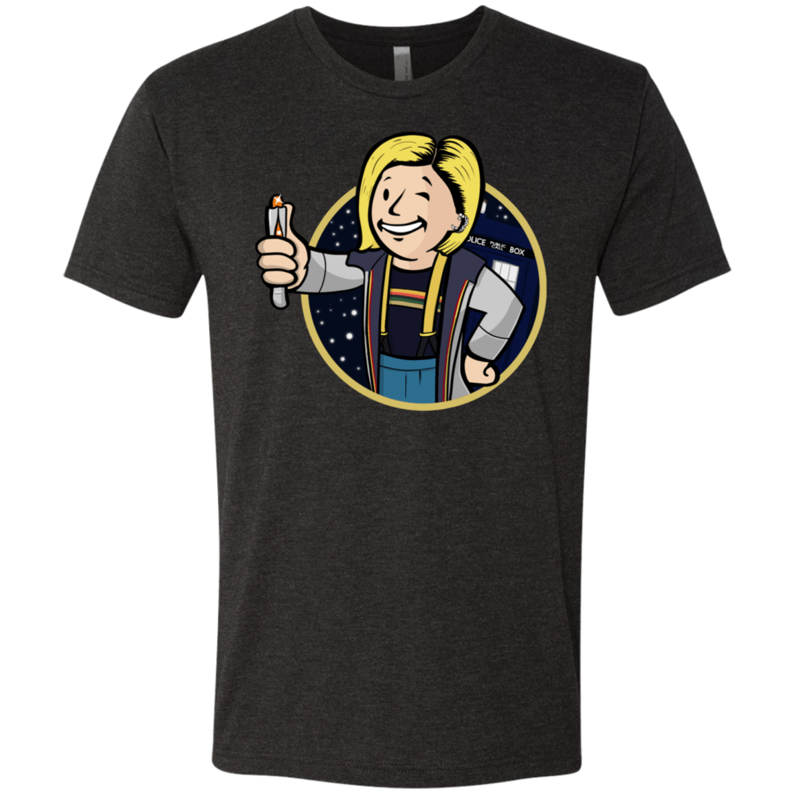 T-Shirts Vintage Black / S Doctor Vault Men's Triblend T-Shirt