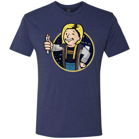 T-Shirts Vintage Navy / S Doctor Vault Men's Triblend T-Shirt