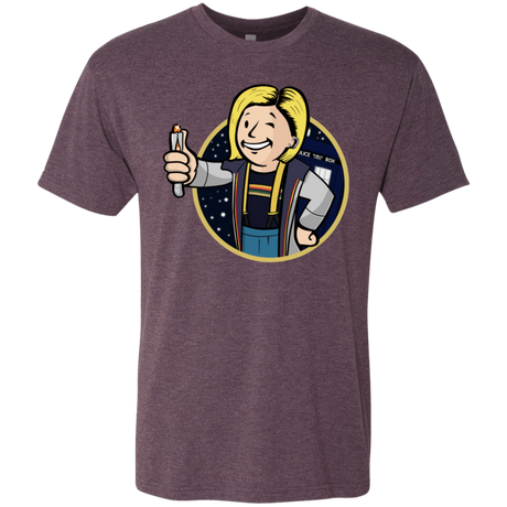 T-Shirts Vintage Purple / S Doctor Vault Men's Triblend T-Shirt