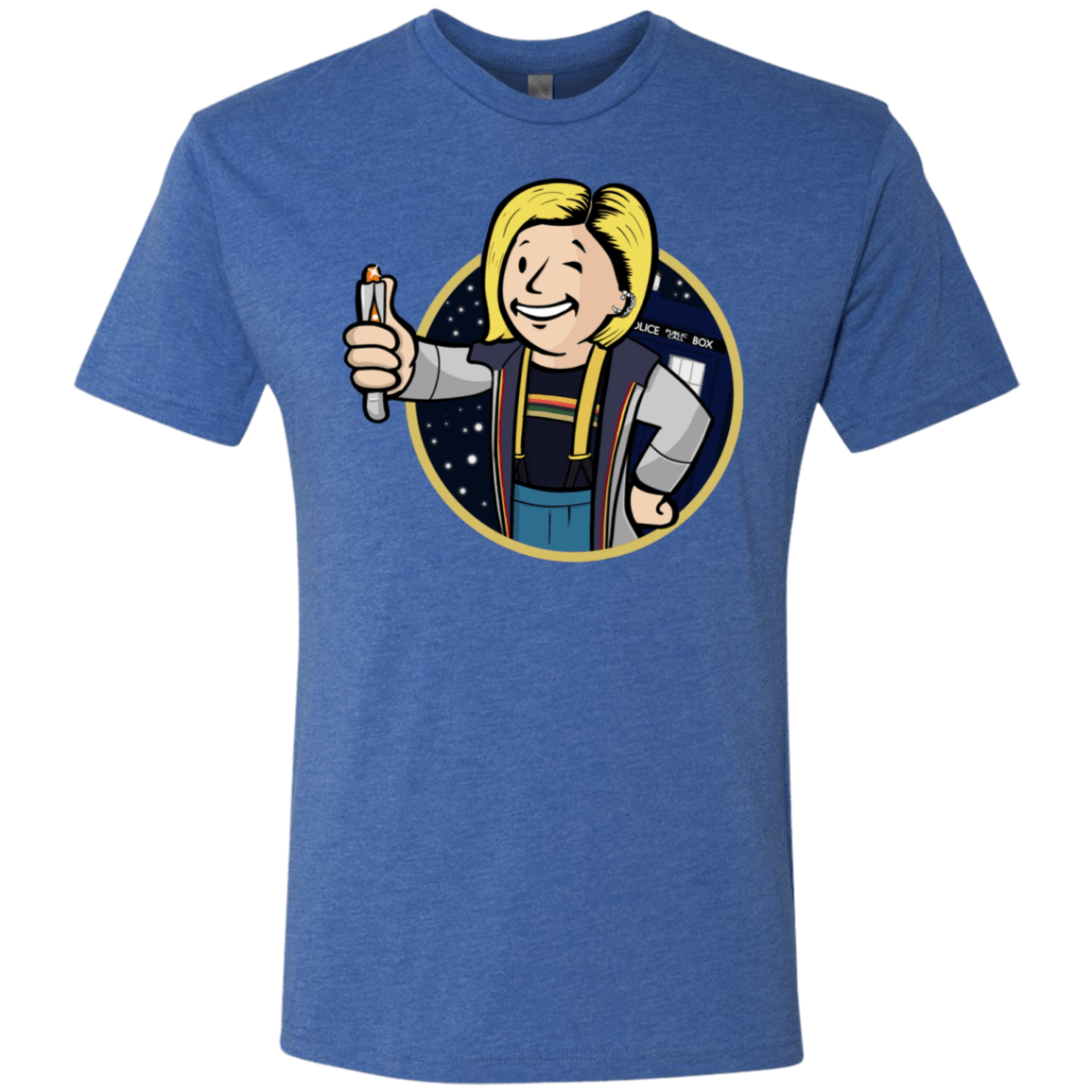 T-Shirts Vintage Royal / S Doctor Vault Men's Triblend T-Shirt