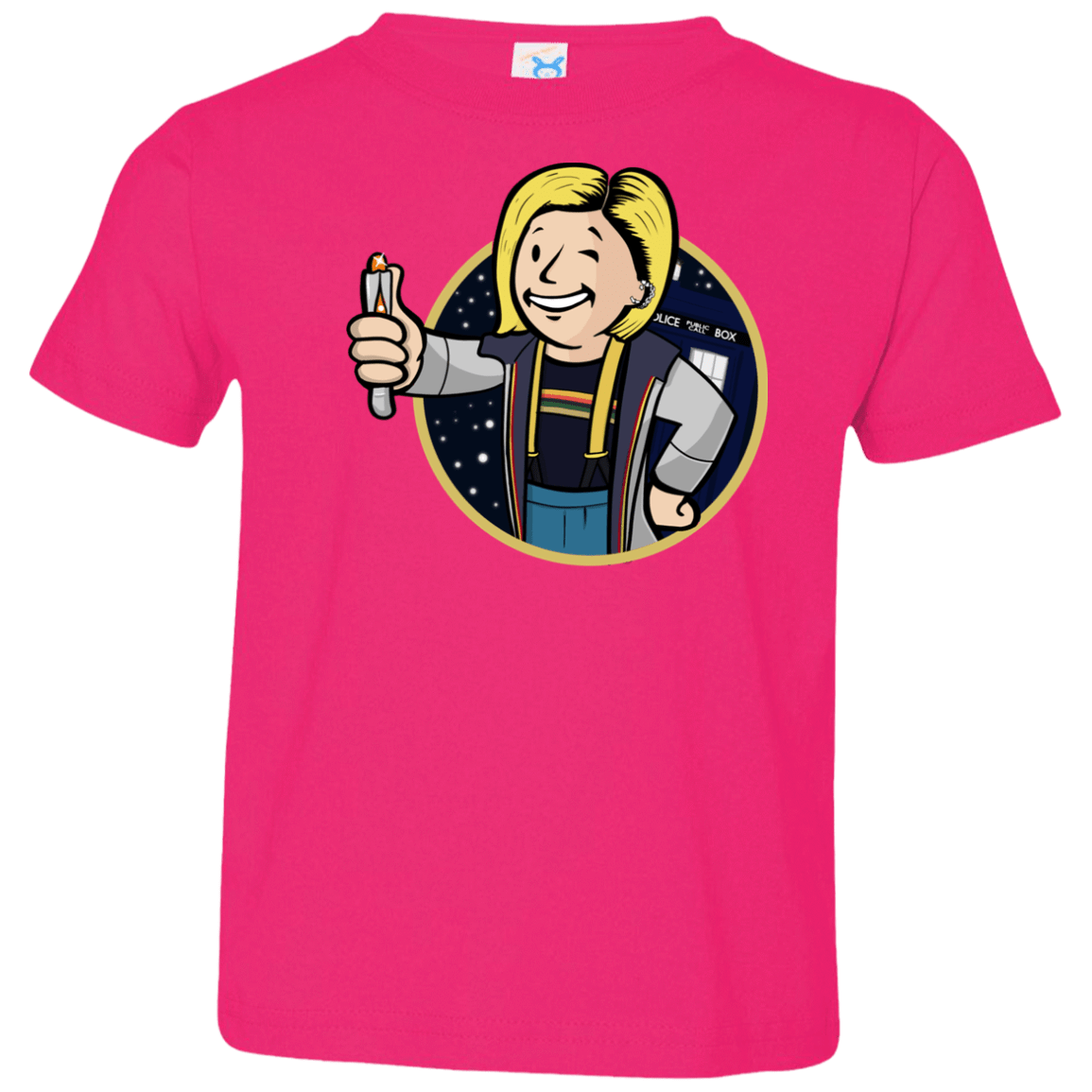 T-Shirts Hot Pink / 2T Doctor Vault Toddler Premium T-Shirt