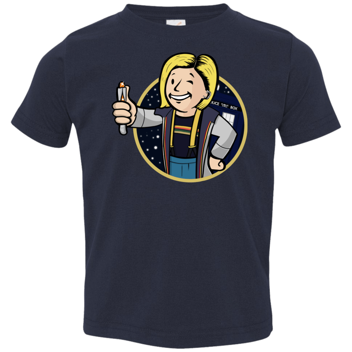 T-Shirts Navy / 2T Doctor Vault Toddler Premium T-Shirt