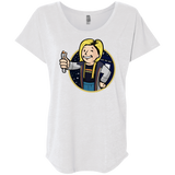 T-Shirts Heather White / X-Small Doctor Vault Triblend Dolman Sleeve
