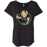 T-Shirts Vintage Black / X-Small Doctor Vault Triblend Dolman Sleeve