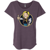 T-Shirts Vintage Purple / X-Small Doctor Vault Triblend Dolman Sleeve