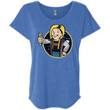 T-Shirts Vintage Royal / X-Small Doctor Vault Triblend Dolman Sleeve