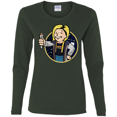 T-Shirts Forest / S Doctor Vault Women's Long Sleeve T-Shirt