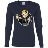 T-Shirts Navy / S Doctor Vault Women's Long Sleeve T-Shirt